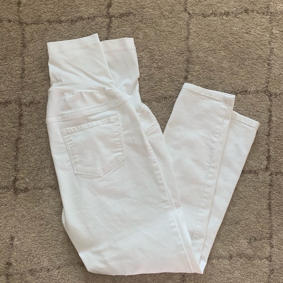 Liz Lange White Jeans - Picture 1 of 3
